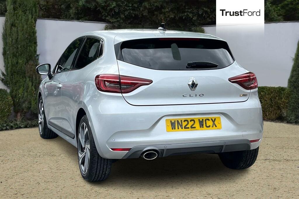 Renault Clio 1.0 Tce 90 Rs Line 5Dr- Active Park Assist WN22WCX Silver #2