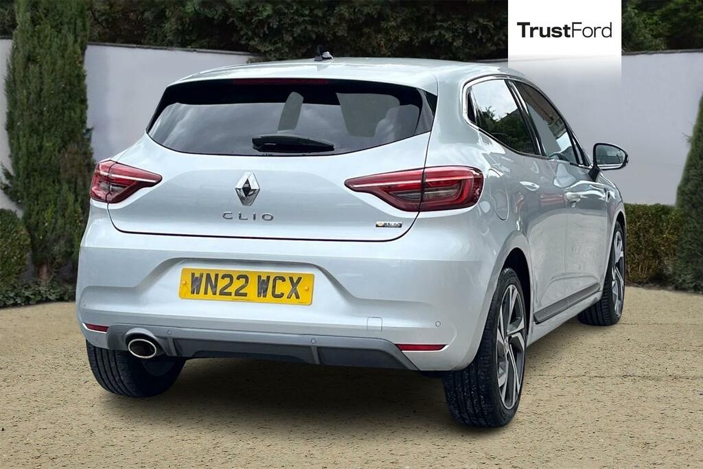 Renault Clio 1.0 Tce 90 Rs Line 5Dr- Active Park Assist WN22WCX Silver #4