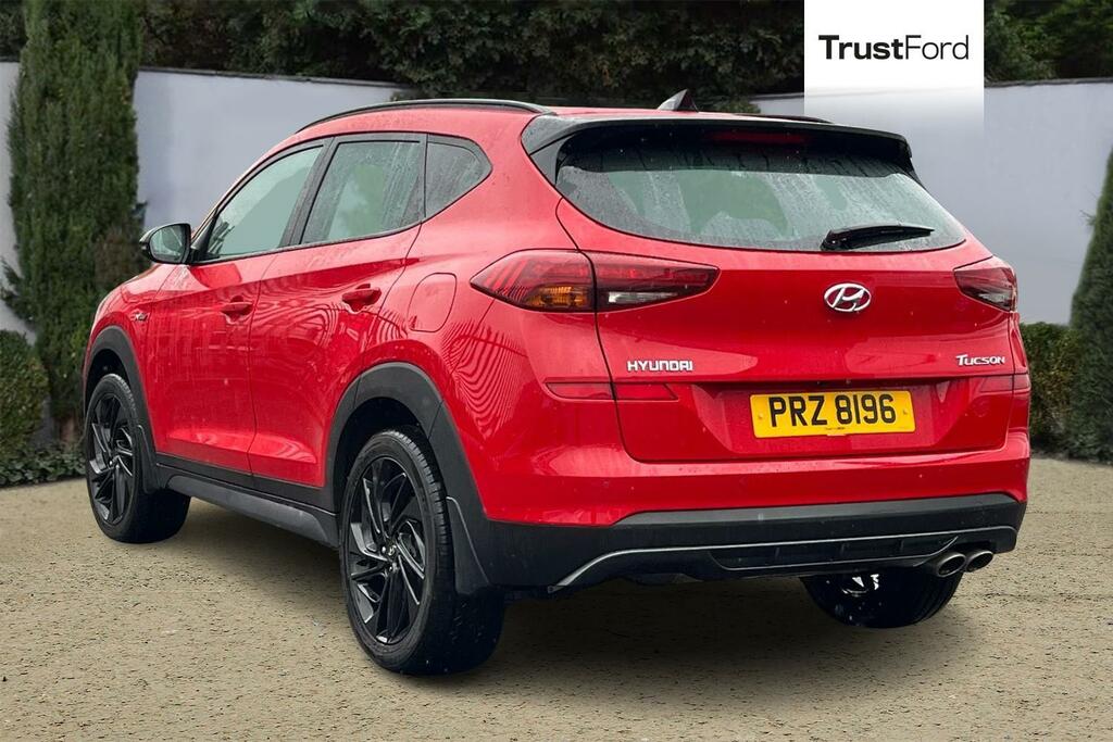 Hyundai Tucson 1.6 Tgdi 177 N Line 2Wd- Parking Sensors Cam PRZ8196 Red #2