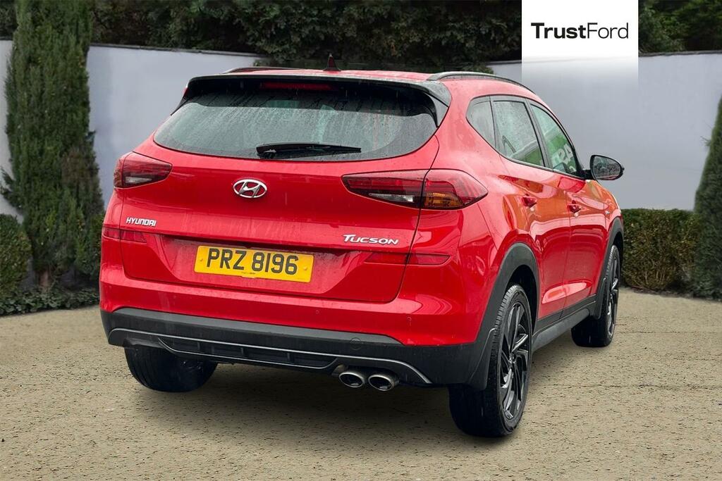Hyundai Tucson 1.6 Tgdi 177 N Line 2Wd- Parking Sensors Cam PRZ8196 Red #4