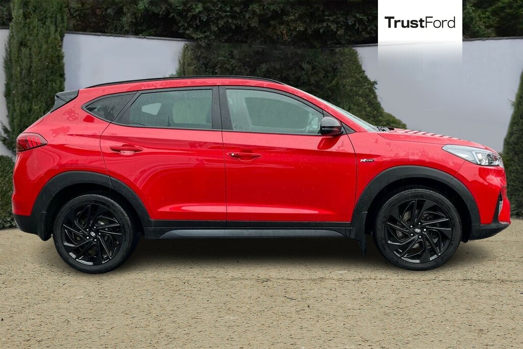 Hyundai Tucson 1.6 Tgdi 177 N Line 2Wd- Parking Sensors Cam PRZ8196 Red #3