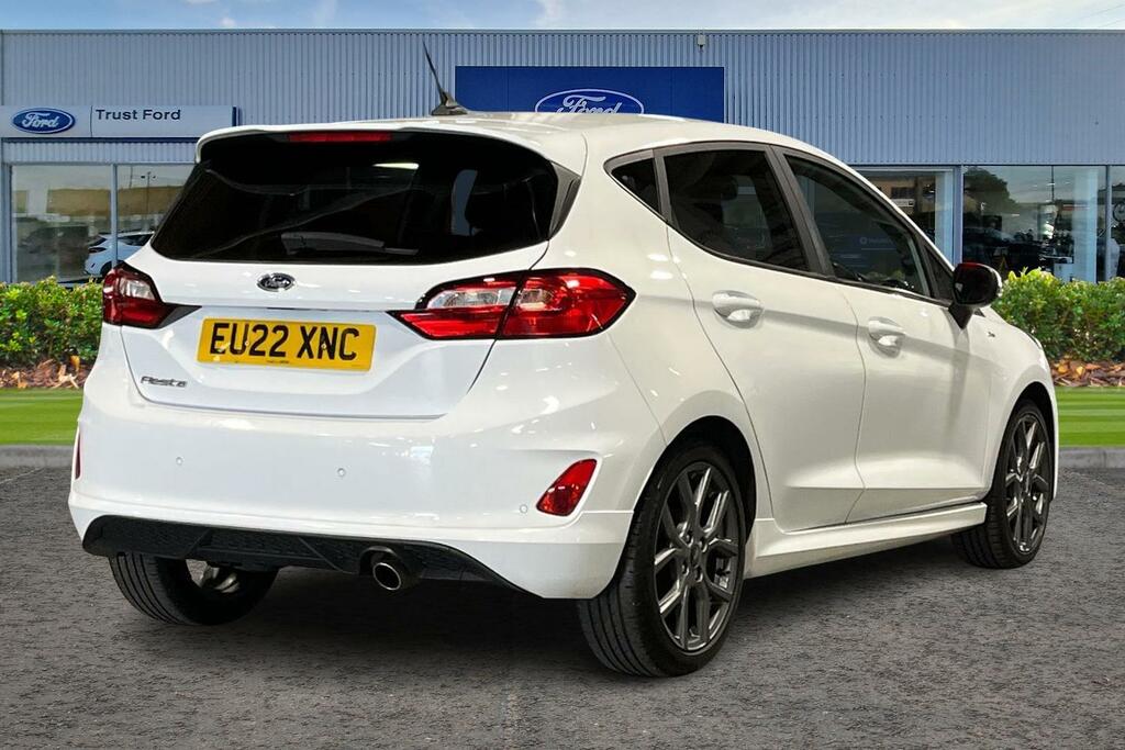 Ford Fiesta 1.0 Ecoboost St-line EU22XNC White #4