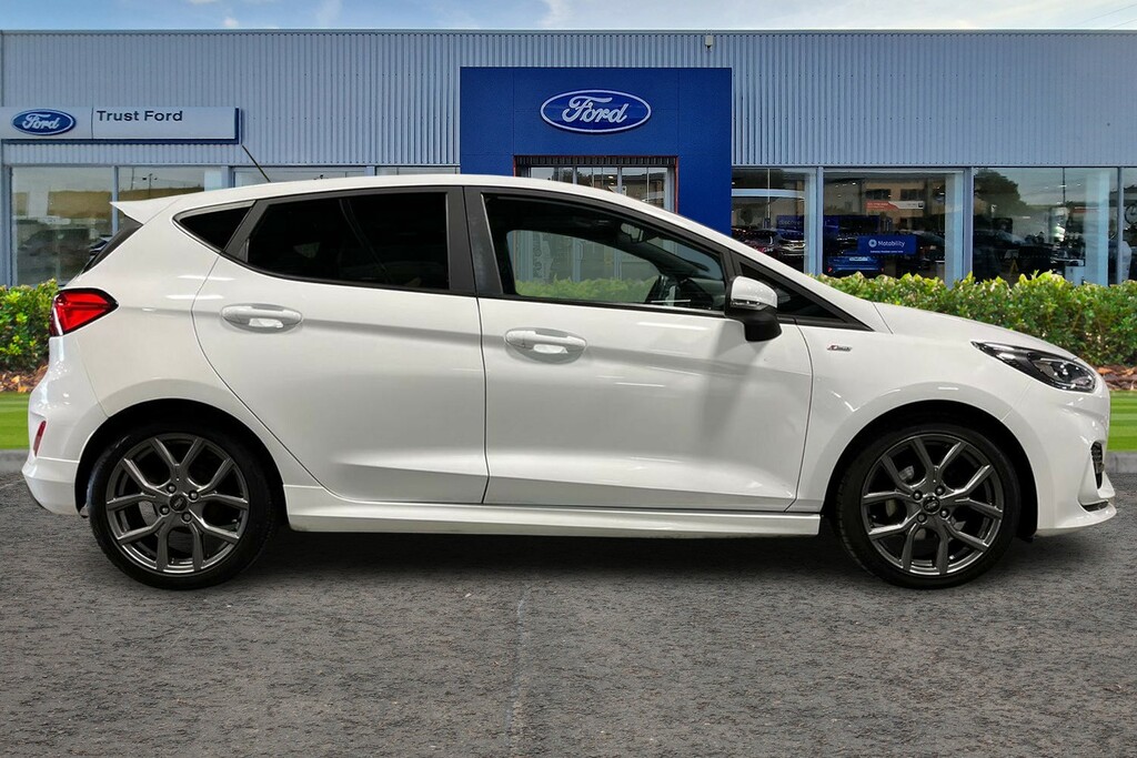 Ford Fiesta 1.0 Ecoboost St-line EU22XNC White #3