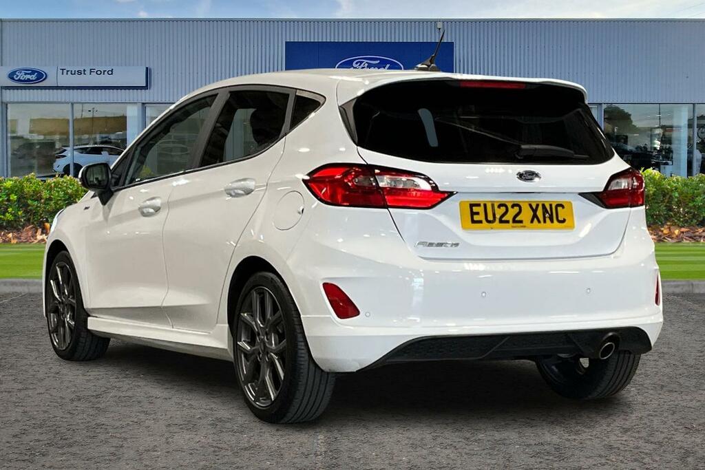 Ford Fiesta 1.0 Ecoboost St-line EU22XNC White #2