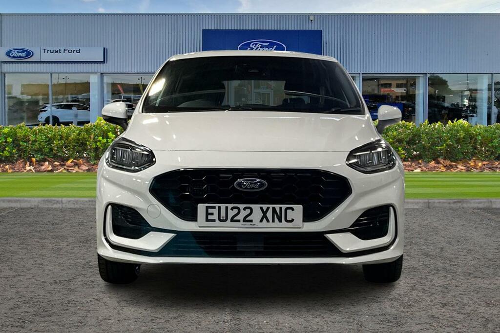 Ford Fiesta 1.0 Ecoboost St-line EU22XNC White #6
