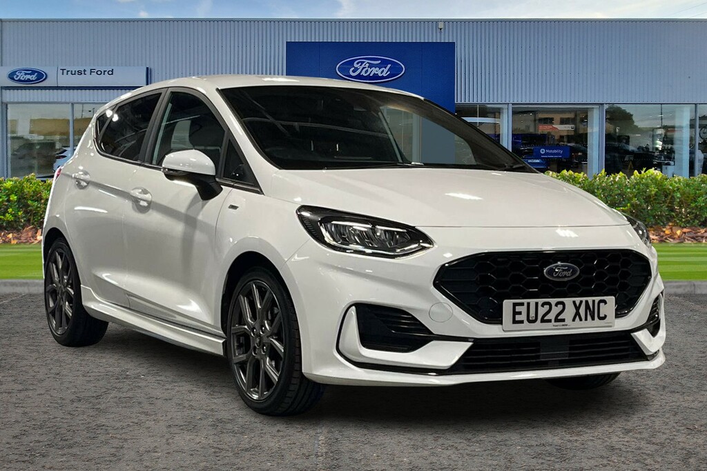 Ford Fiesta 1.0 Ecoboost St-line White