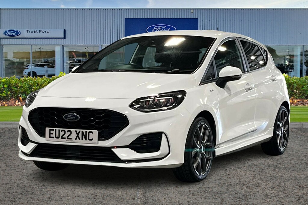 Ford Fiesta 1.0 Ecoboost St-line EU22XNC White #5