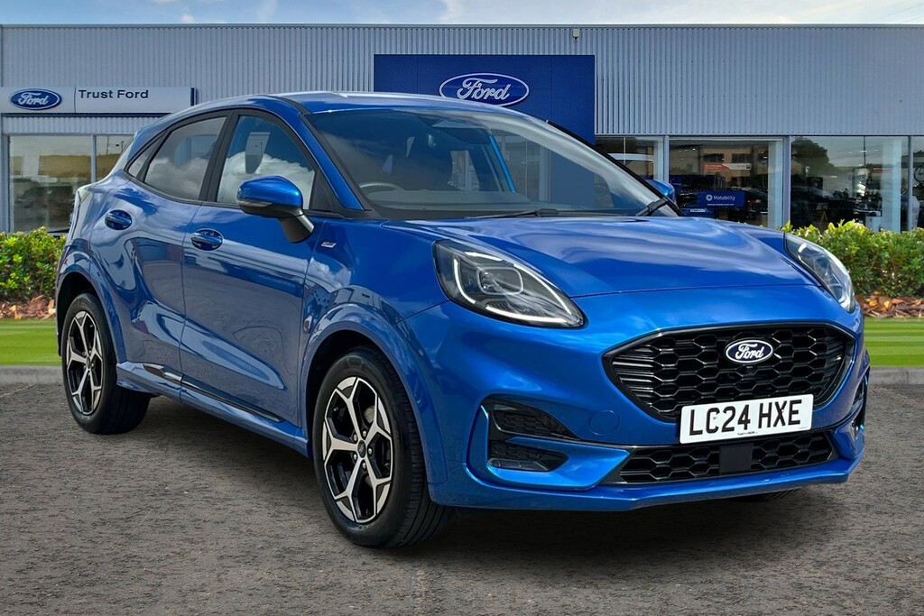 Ford Puma 1.0T Ecoboost Mhev St-line Suv Hybrid M Blue