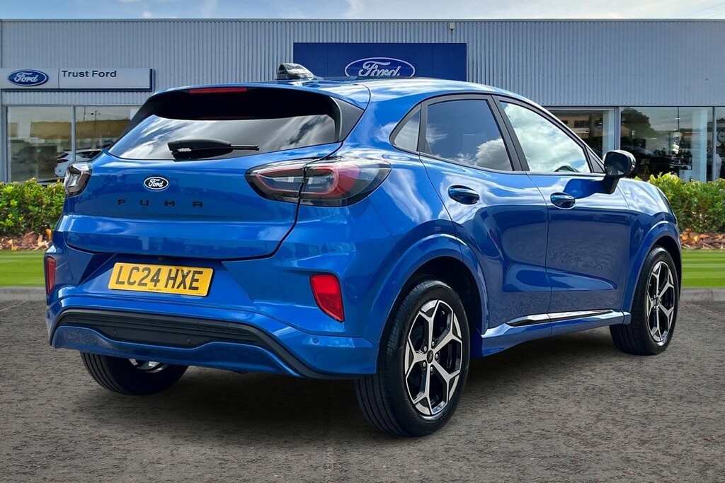 Ford Puma 1.0T Ecoboost Mhev St-line Suv Hybrid M LC24HXE Blue #4