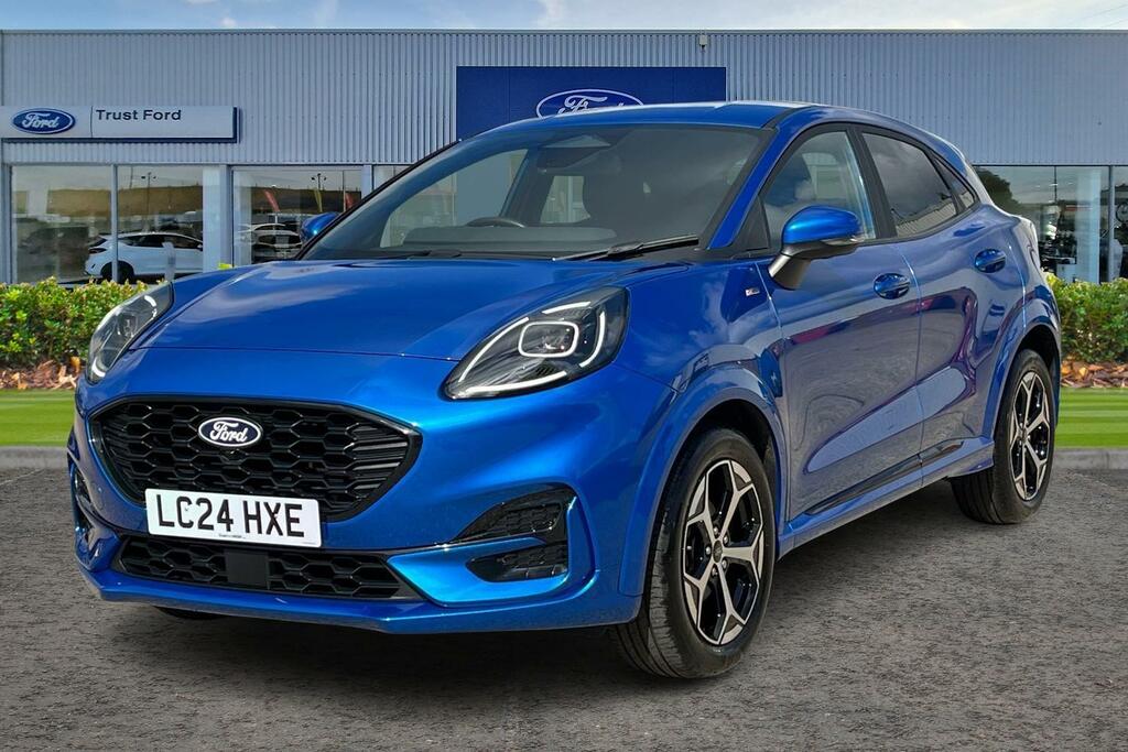 Ford Puma 1.0T Ecoboost Mhev St-line Suv Hybrid M LC24HXE Blue #5