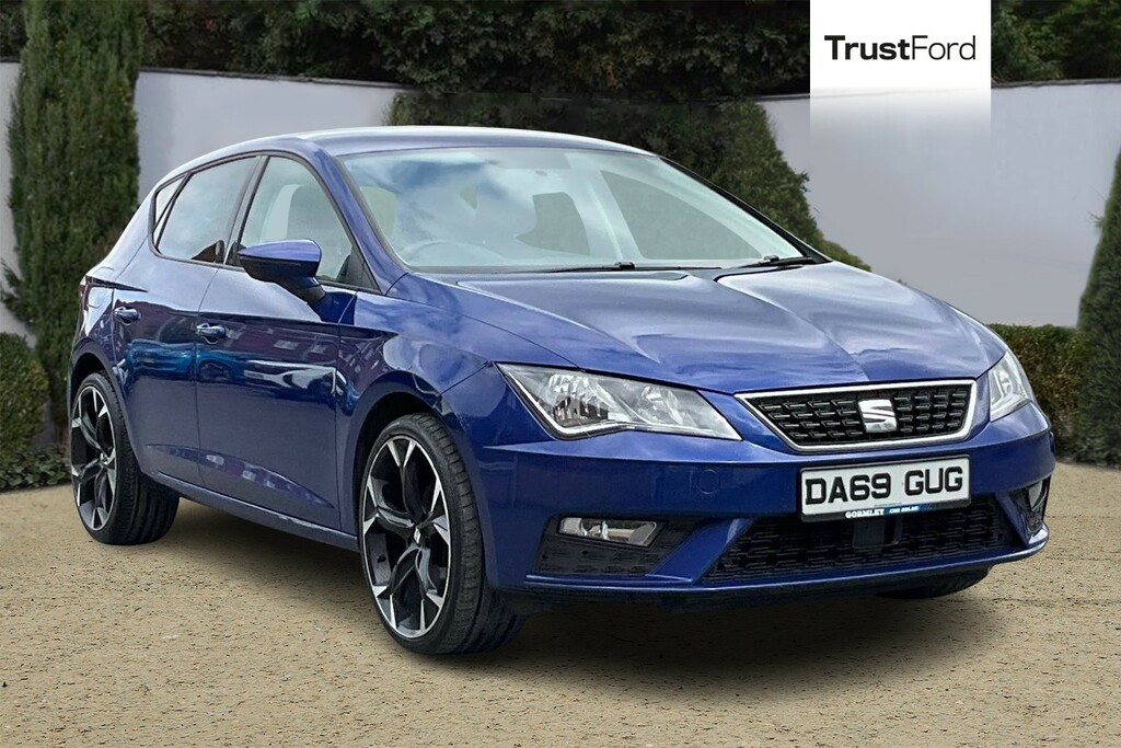 Seat Leon 1.6 Tdi Se Dynamic 5Drfront Rear Sensors - App Blue