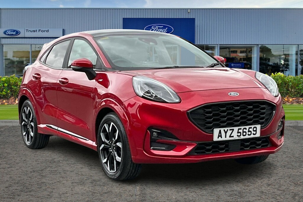 Ford Puma 1.0 Ecoboost St-line X Pan Roof Red
