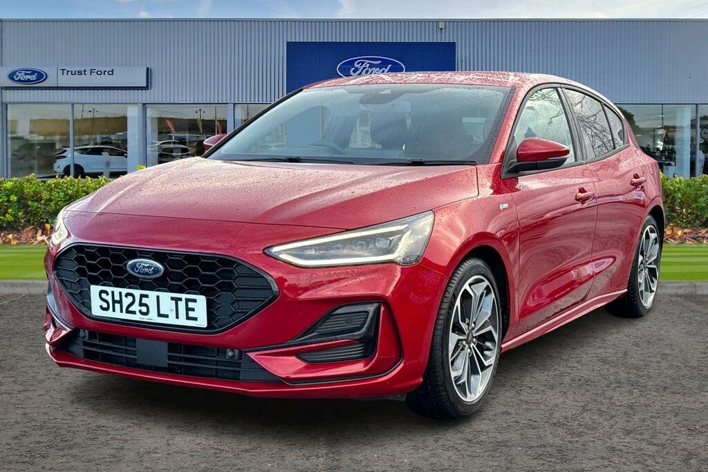 Ford Focus 1.0T Ecoboost Mhev St-line X Hatchback SH25LTE Red #5