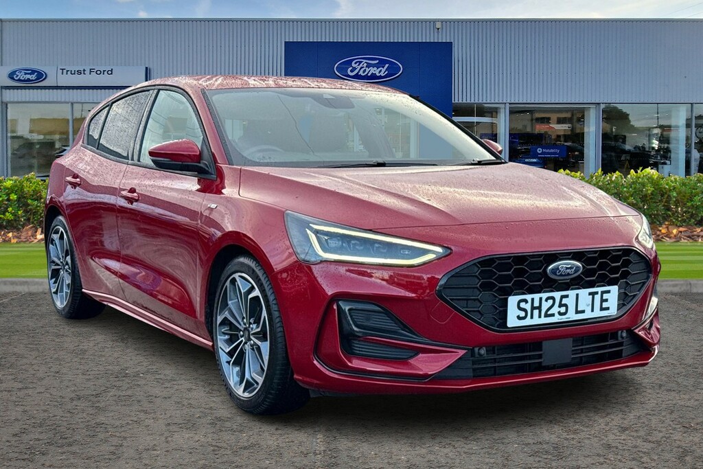 Ford Focus 1.0T Ecoboost Mhev St-line X Hatchback Red