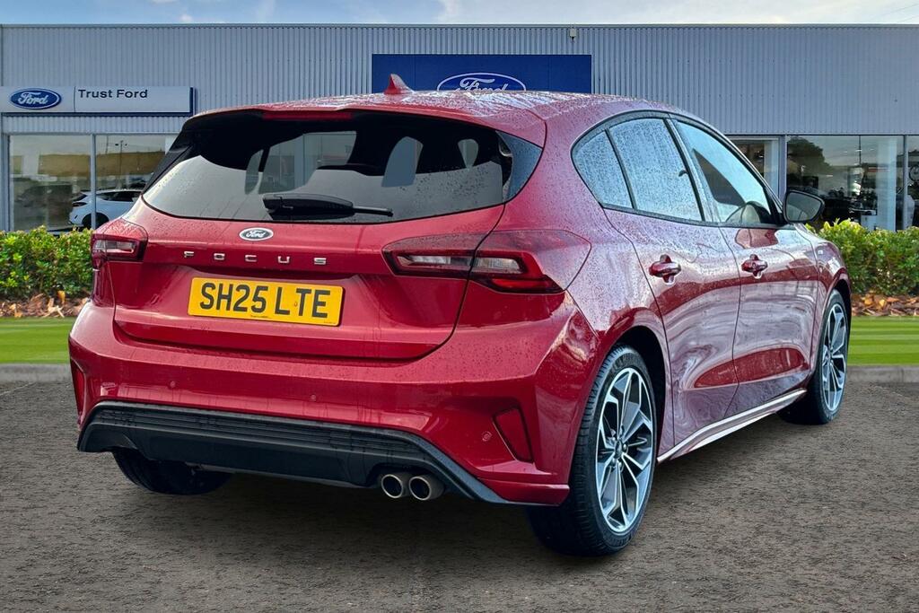 Ford Focus 1.0T Ecoboost Mhev St-line X Hatchback SH25LTE Red #4
