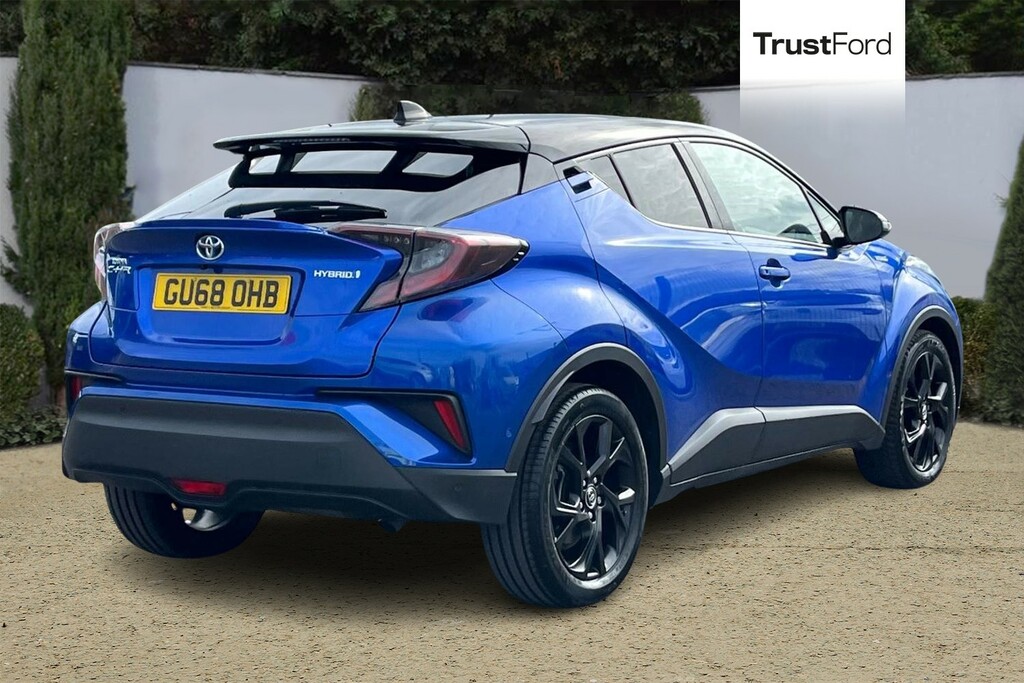 Toyota C-Hr 1.8 Hybrid Dynamic Cvt GU68OHB Blue #4