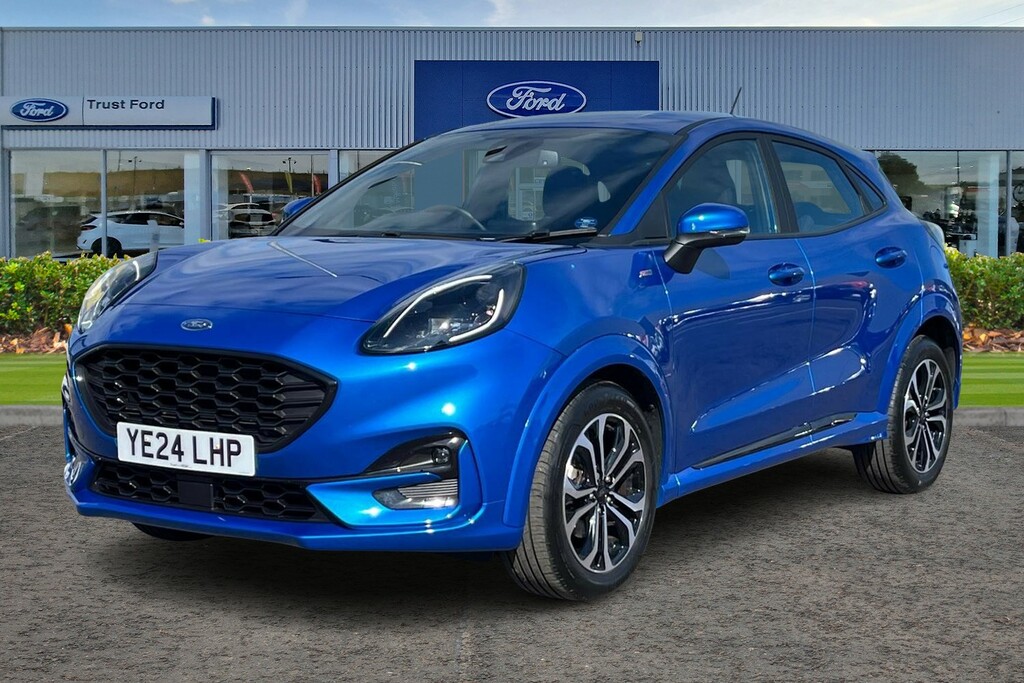 Ford Puma 1.0 Ecoboost Hybrid Mhev St-line Dct YE24LHP Blue #5