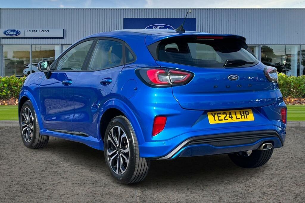 Ford Puma 1.0 Ecoboost Hybrid Mhev St-line Dct YE24LHP Blue #2
