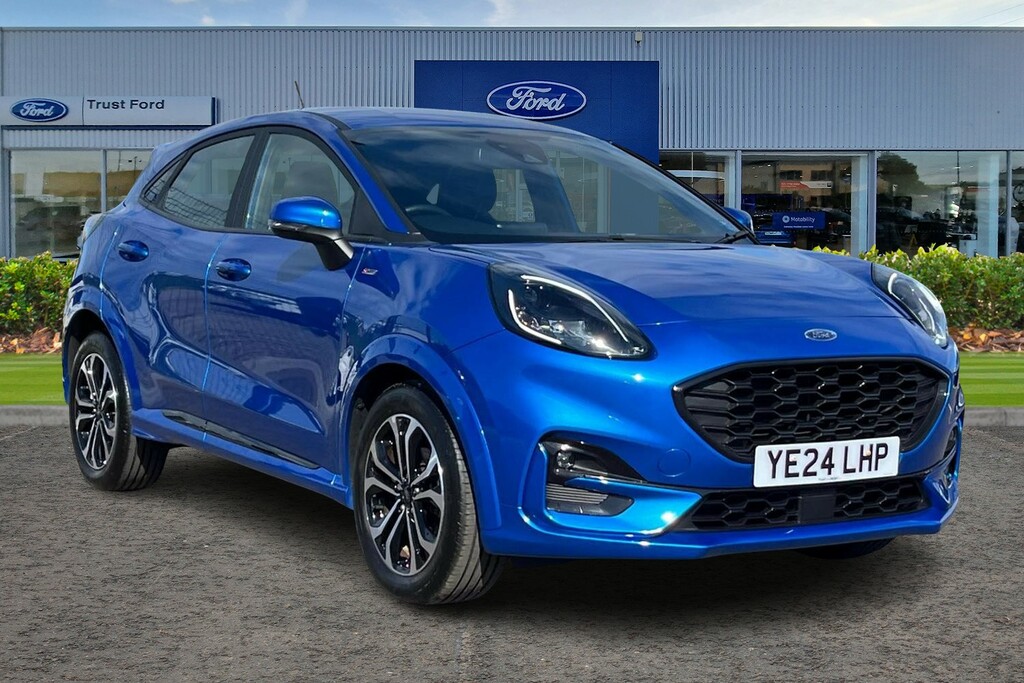 Ford Puma 1.0 Ecoboost Hybrid Mhev St-line Dct Blue