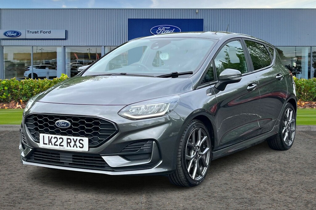 Ford Fiesta 1.0 Ecoboost St-line LK22RXS Grey #5