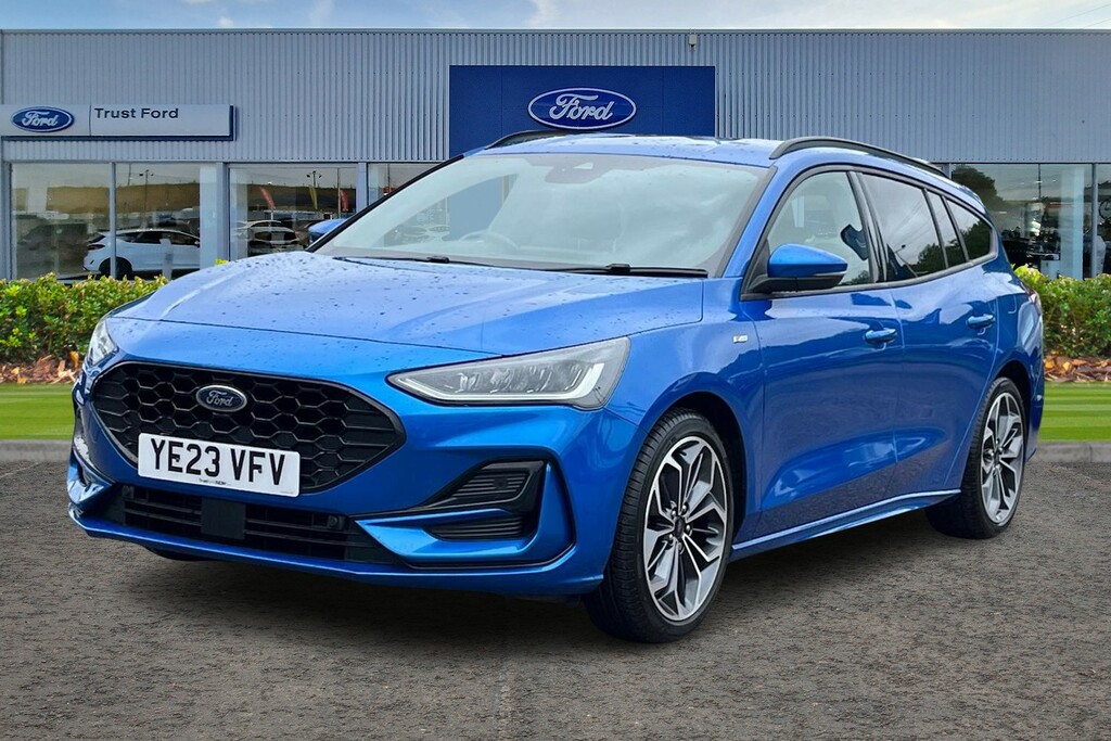 Ford Focus 1.0 St-line X Edition Sync4 Navigation Heated Seat YE23VFV Blue #5