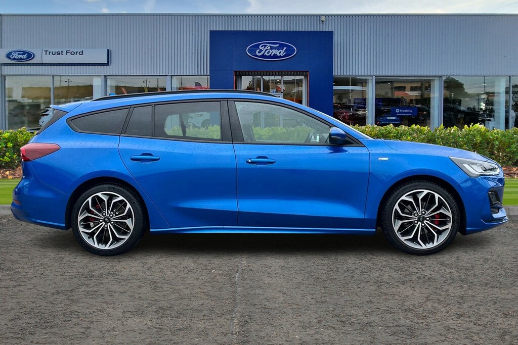 Ford Focus 1.0 St-line X Edition Sync4 Navigation Heated Seat YE23VFV Blue #3