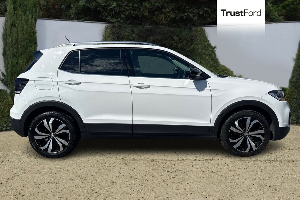 Volkswagen T-Cross 1.0 Tsi 115 Sel 5Dr- With Blind Spot Information S YH19DYP White #3