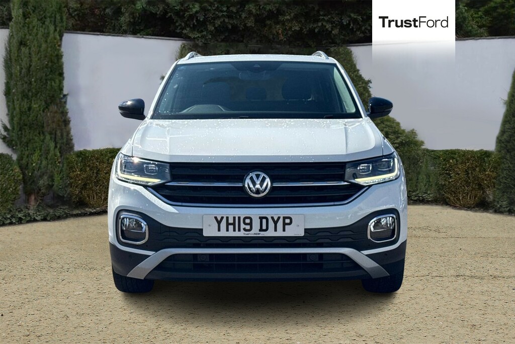 Volkswagen T-Cross 1.0 Tsi 115 Sel 5Dr- With Blind Spot Information S YH19DYP White #6