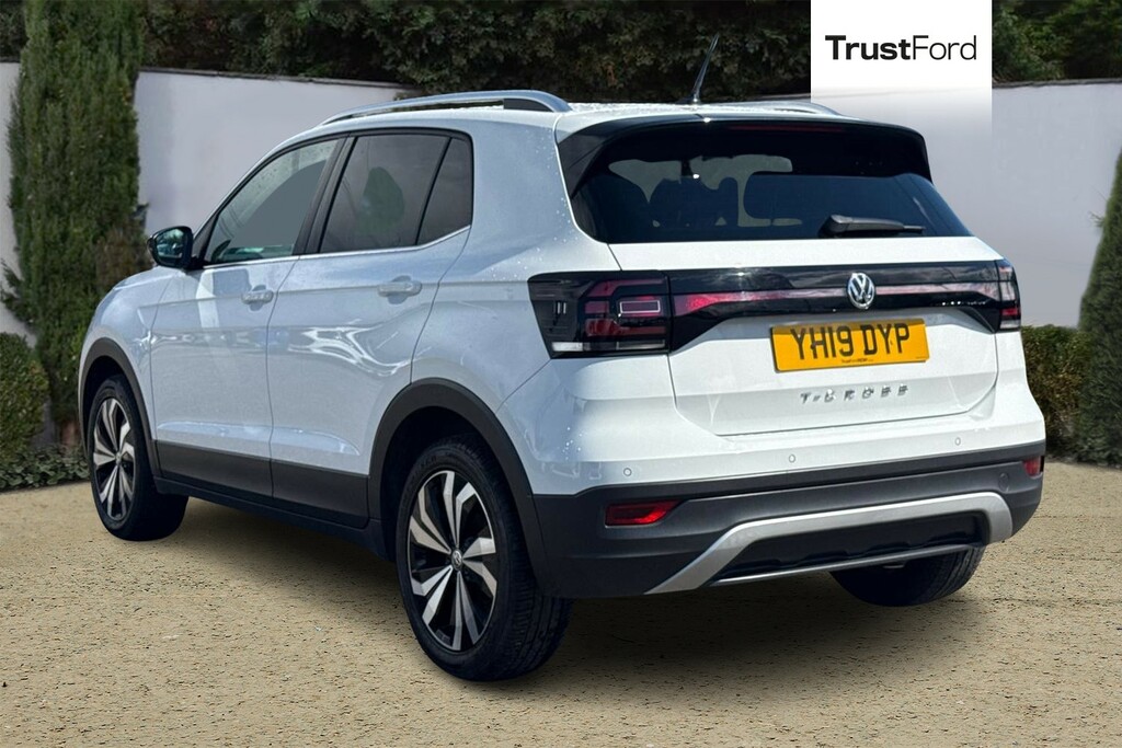 Volkswagen T-Cross 1.0 Tsi 115 Sel 5Dr- With Blind Spot Information S YH19DYP White #2