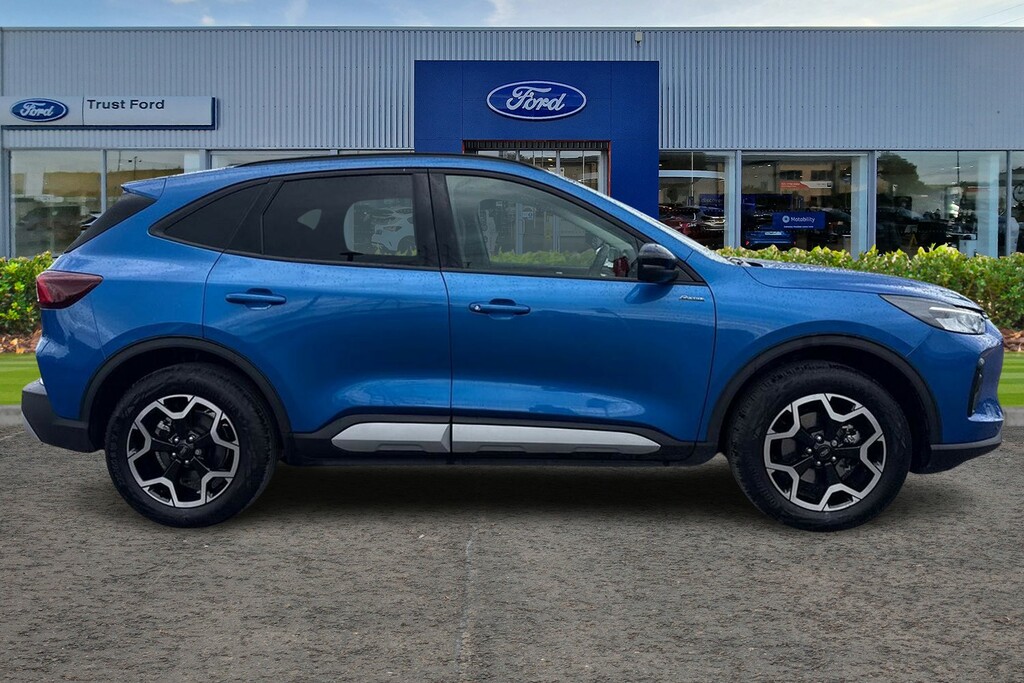 Ford Kuga 2.5 Fhev Active Cvt- With Panoramic Glass Roof EK75DZH Blue #3