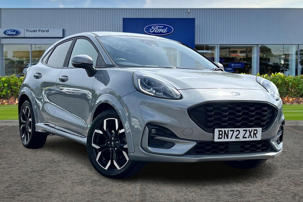 Ford Puma 1.0T Ecoboost Mhev St-line X Suv Hybrid Silver