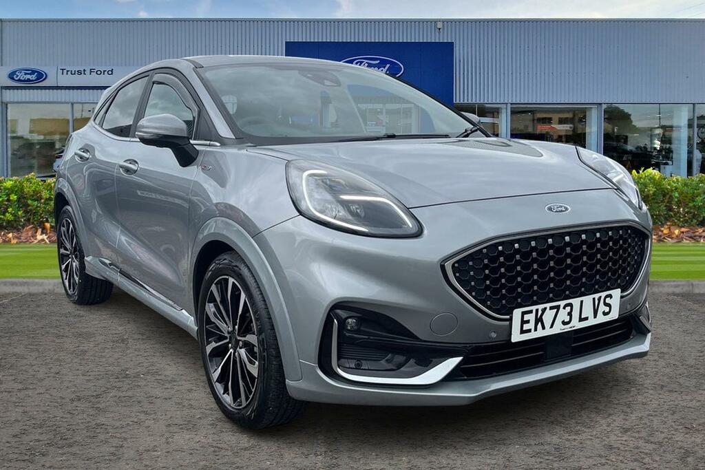 Ford Puma 1.0 Ecoboost Hybr Mhev 155 St-line Vignale Dct Silver