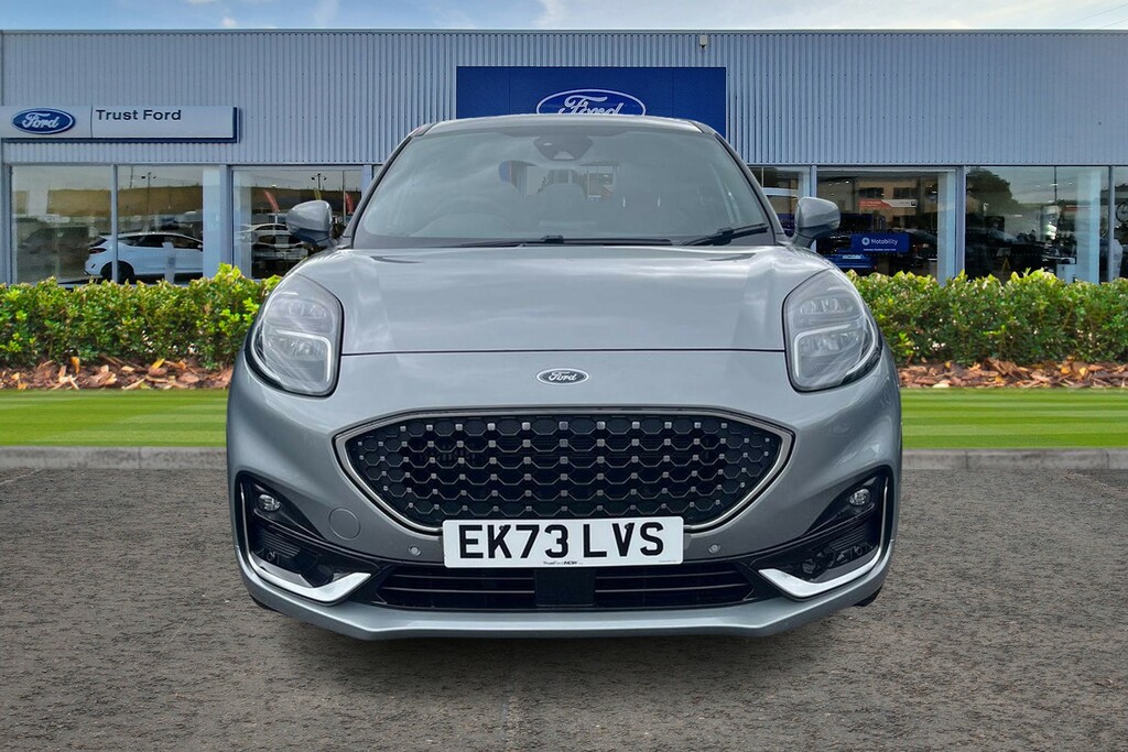 Ford Puma 1.0 Ecoboost Hybr Mhev 155 St-line Vignale Dct EK73LVS Silver #6