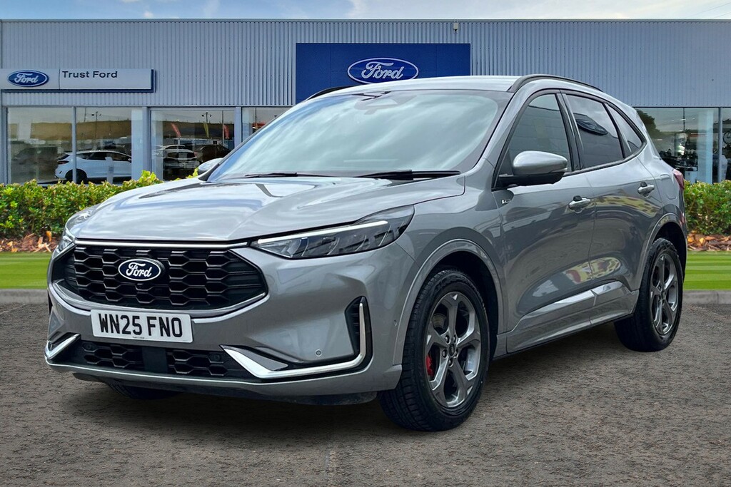 Ford Kuga 2.5H Duratec St-line Suv Hybrid Cvt Eur WN25FNO Silver #5