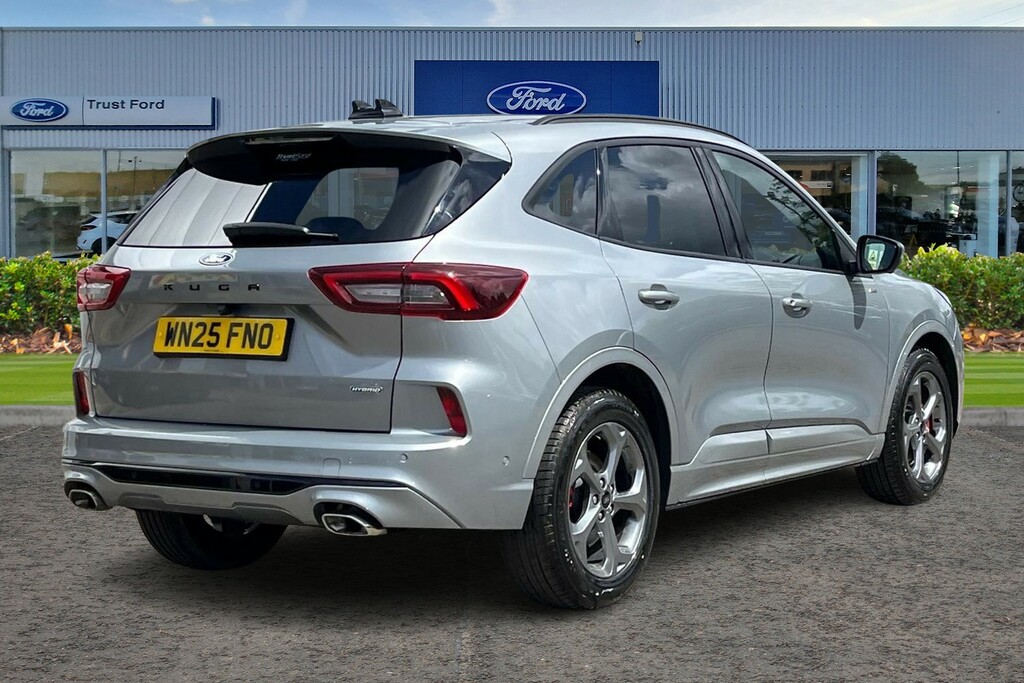Ford Kuga 2.5H Duratec St-line Suv Hybrid Cvt Eur WN25FNO Silver #4