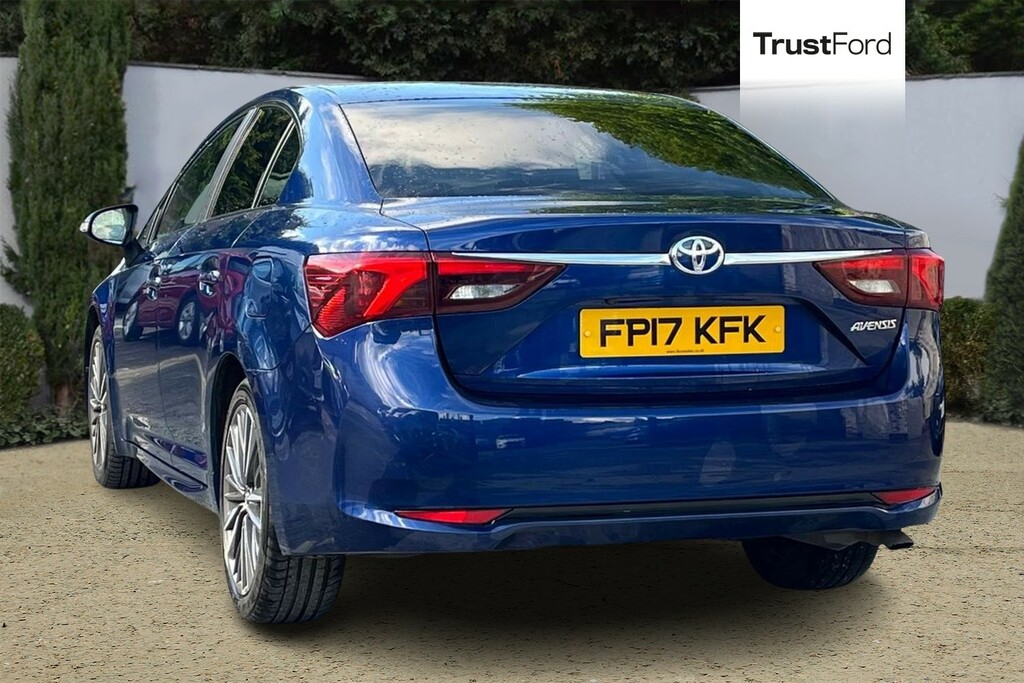 Toyota Avensis 1.6D Design 4Dr- Reversing Camera Blue #2