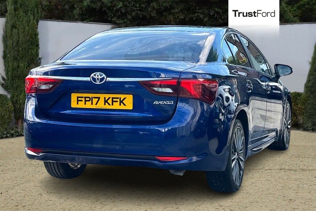 Toyota Avensis 1.6D Design 4Dr- Reversing Camera Blue #4
