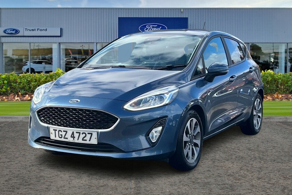 Ford Fiesta 1.0 Ecoboost Hybrid Mhev 125 Trend 5Dr- Sat Nav TGZ4727 Blue #5
