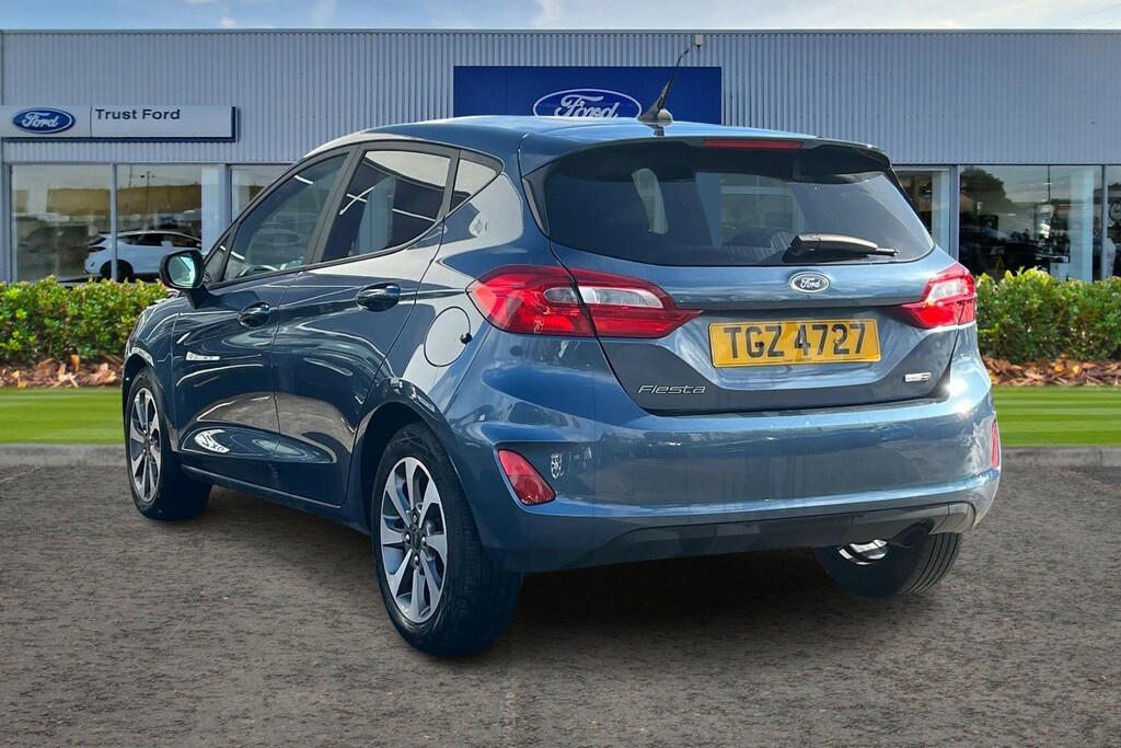 Ford Fiesta 1.0 Ecoboost Hybrid Mhev 125 Trend 5Dr- Sat Nav TGZ4727 Blue #2