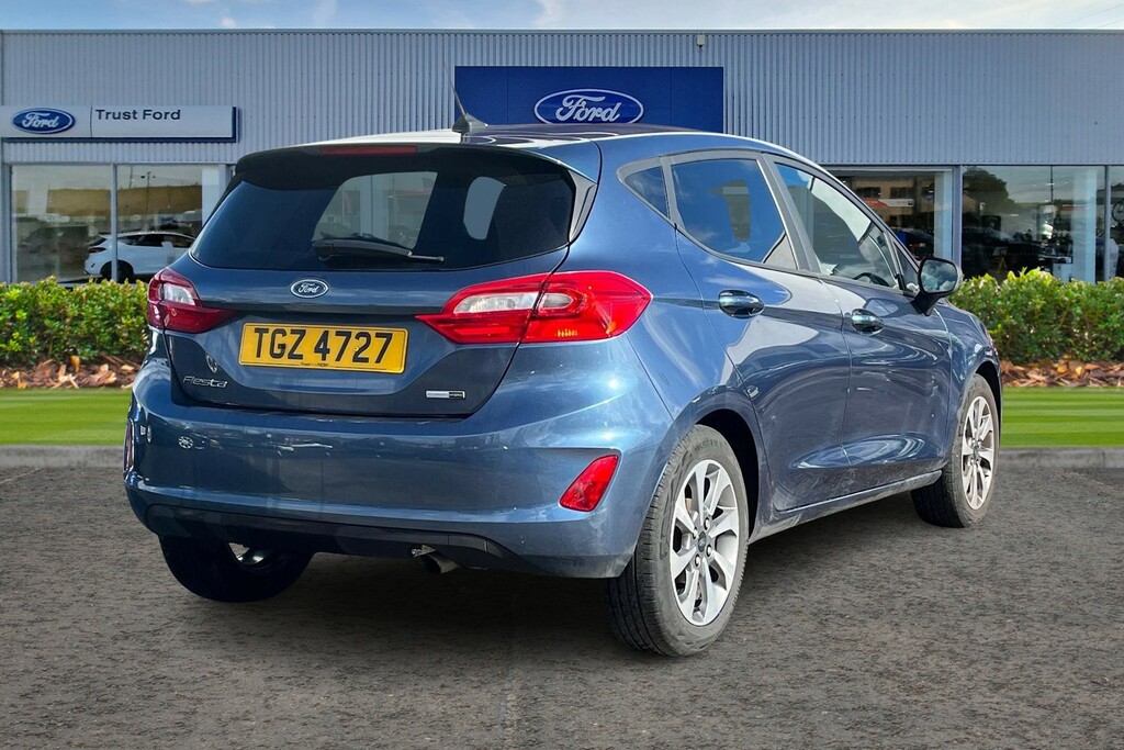 Ford Fiesta 1.0 Ecoboost Hybrid Mhev 125 Trend 5Dr- Sat Nav TGZ4727 Blue #4