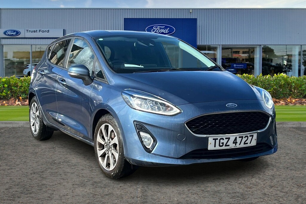Ford Fiesta 1.0 Ecoboost Hybrid Mhev 125 Trend 5Dr- Sat Nav Blue