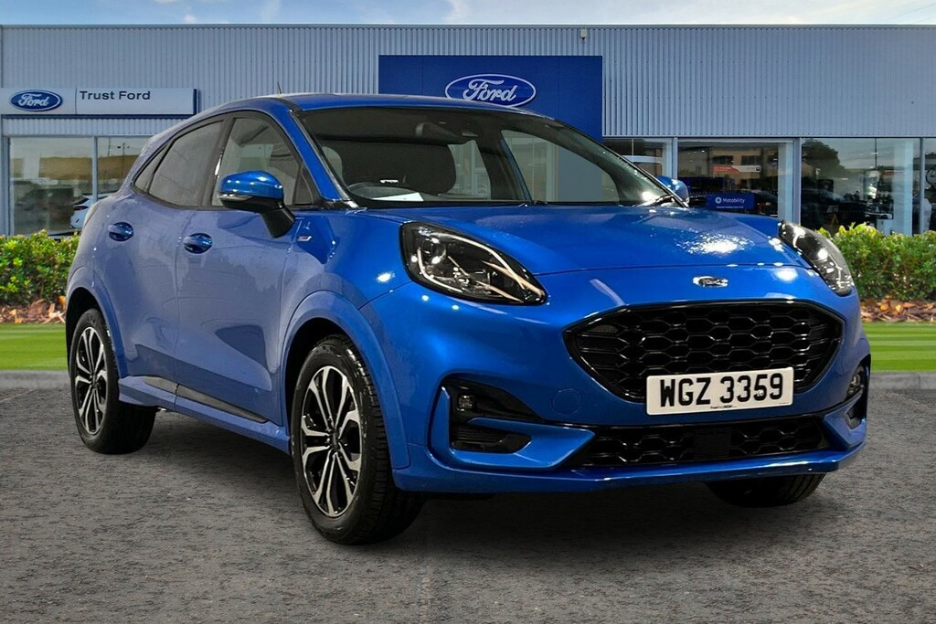 Ford Puma 1.0T Ecoboost Mhev St-line Suv Hybrid M Blue