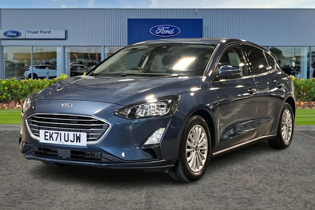 Ford Focus 1.0T Ecoboost Titanium Edition Hatchback Petro EK71UJW Blue #5