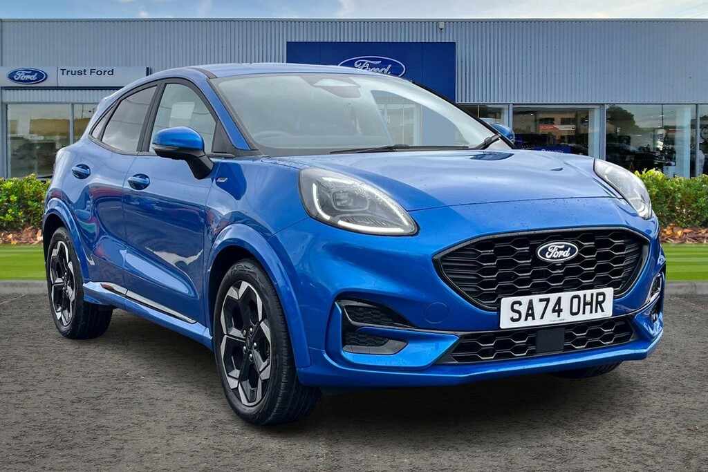 Ford Puma 1.0T Ecoboost Mhev St-line X Suv Hybrid Blue