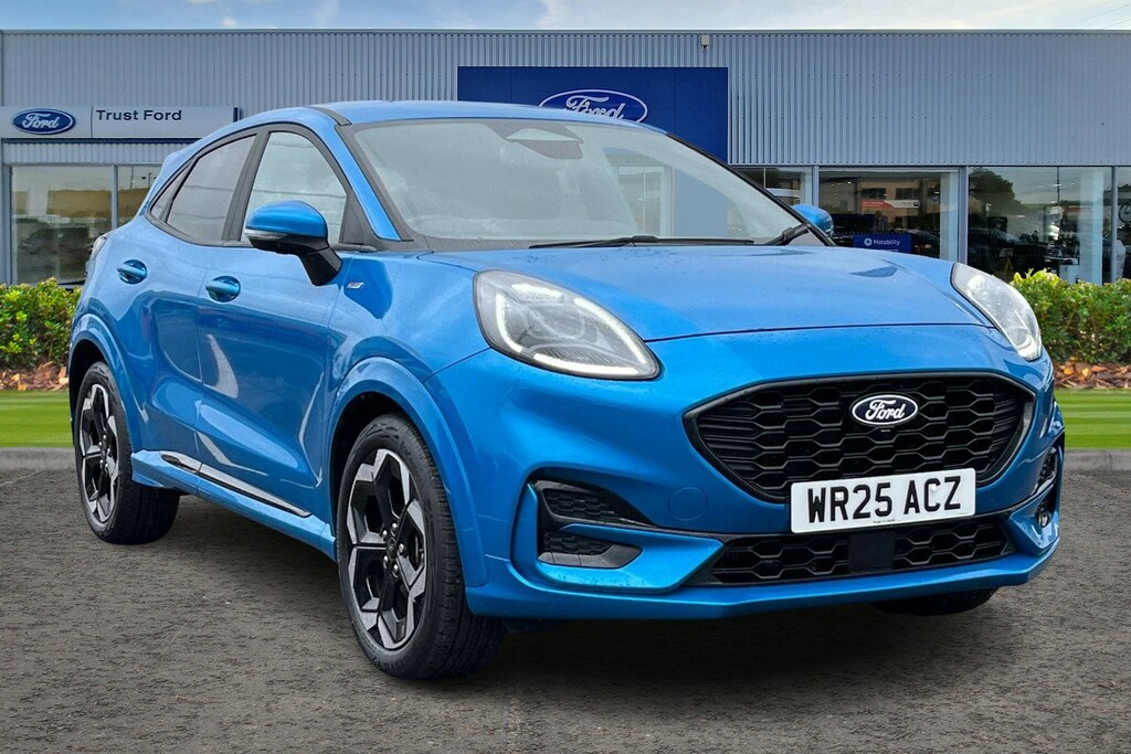 Ford Puma 1.0T Ecoboost Mhev St-line X Suv Hybrid Blue