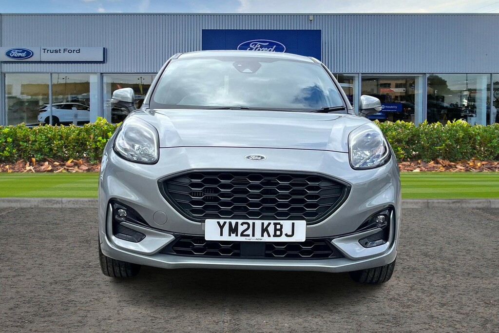 Ford Puma 1.0 Ecoboost Hybrid Mhev 155 St-line X Sync3 Navig YM21KBJ Silver #6