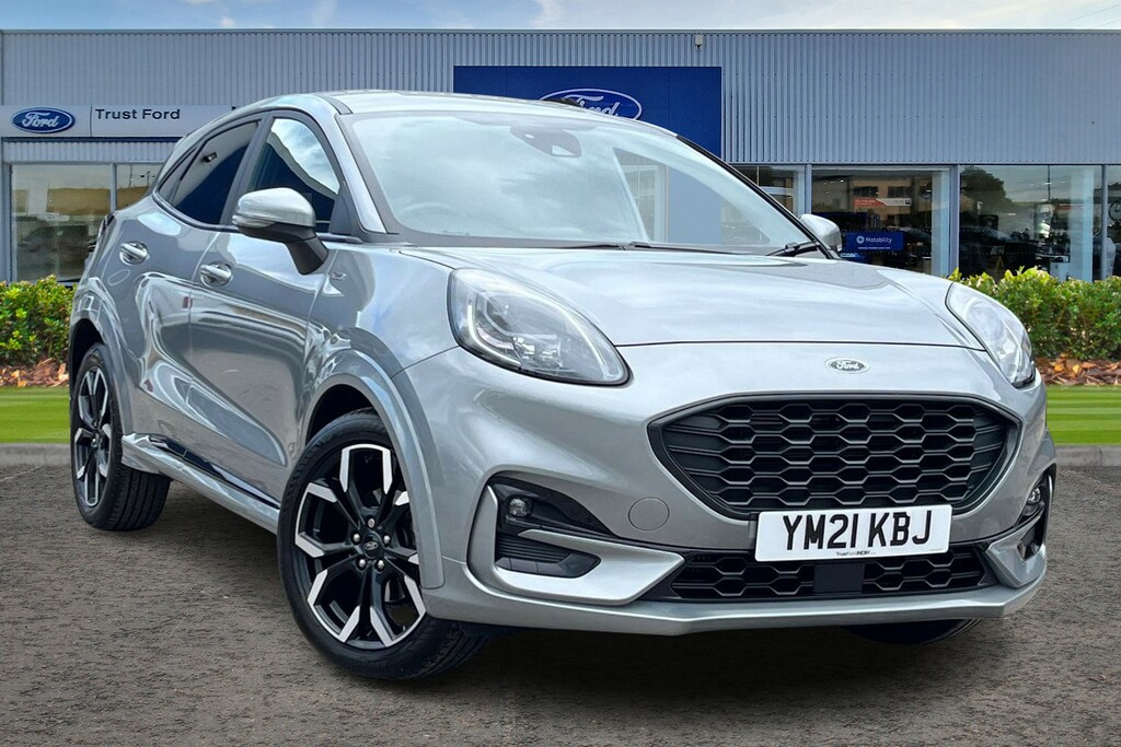 Ford Puma 1.0 Ecoboost Hybrid Mhev 155 St-line X Sync3 Navig Silver