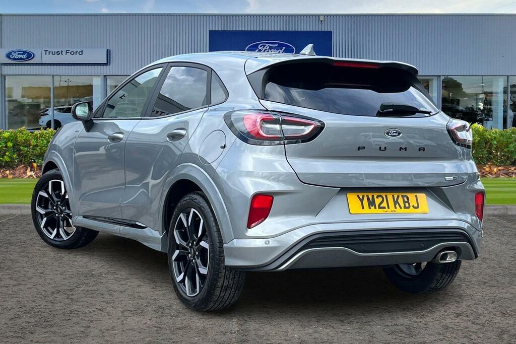 Ford Puma 1.0 Ecoboost Hybrid Mhev 155 St-line X Sync3 Navig YM21KBJ Silver #2