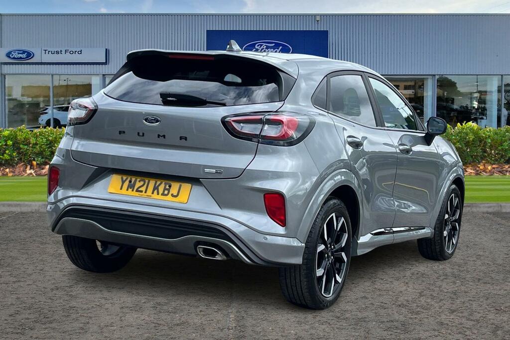 Ford Puma 1.0 Ecoboost Hybrid Mhev 155 St-line X Sync3 Navig YM21KBJ Silver #4