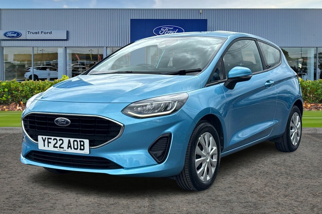 Ford Fiesta 1.1 Trend 3Dr- With Heated Seats Heated Steering YF22AOB Blue #5